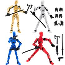 Conjunto de bonecos de ação Gmajdar Titan T13 para crianças - 4 unidades