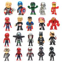 Conjunto de bonecos de ação HJIAYAN Superhero Mini Series 20/26 unidades Conjunto de bonecos de ação HJIAYAN Superhero Mini Series 20/26 unidades