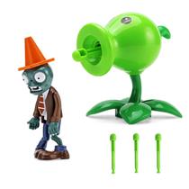 Conjunto de bonecos de ação JHESAO Plants vs Zombies 1 2 Series, 2 unidades Conjunto de bonecos de ação JHESAO Plants vs Zombies 1 2 Series, 2 unidades