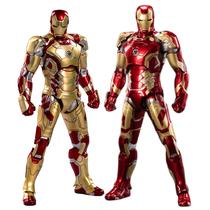 Conjunto de bonecos de ação LonullyMege Ironman de 7 polegadas, pacote com 2