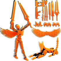 Conjunto de bonecos de ação masijssa T13 Titan 13 Robot w/ Dog