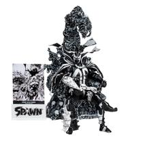 Conjunto de bonecos de ação McFarlane Toys Spawn com Throne Sketch SDCC 2023