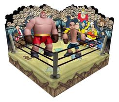 Conjunto de bonecos de ação Mezco Popeye & Oxheart, conjunto em caixa de 5 pontos Conjunto de bonecos de ação Mezco Popeye & Oxheart, conjunto em caixa de 5 pontos