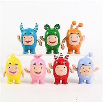Conjunto de bonecos de ação Oddbods Anime Cartoon 7 unidades Fuse Pogo Bubbl Conjunto de bonecos de ação Oddbods Anime Cartoon 7 unidades Fuse Pogo Bubbl