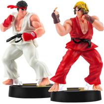 Conjunto de bonecos de ação PSMILE Street Fighter Hero 9,2 cm, 2 unidades Conjunto de bonecos de ação PSMILE Street Fighter Hero 9,2 cm, 2 unidades