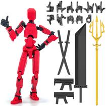 Conjunto de bonecos de ação Qoopower T13 Titan 13 Robot impresso em 3D Conjunto de bonecos de ação Qoopower T13 Titan 13 Robot impresso em 3D