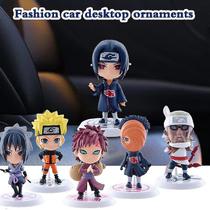 Conjunto de bonecos de ação Sajy Classic Naruto em PVC, 6 unidades