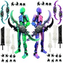 Conjunto de bonecos de ação SANSGOUP T13 Titan 13 Lucky Dummy 13 Toy