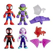 Conjunto de bonecos de ação Spidey and his Amazing Friends Marvel
