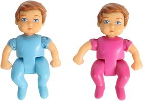 Conjunto de bonecos de ação Sweet Li'l Family Dollhouse Beverly Hills