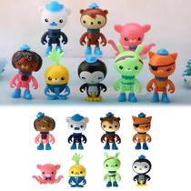Conjunto de bonecos de ação The Octonauts Octo Crew, 8 unidades para crianças