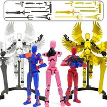 Conjunto de bonecos de ação WKSBBTS T13 Titan 13. Montagem concluída