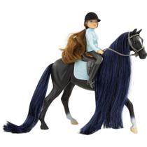 Conjunto de bonecos de brinquedo Breyer Freedom Series Horse & English Rider Conjunto de bonecos de brinquedo Breyer Freedom Series Horse & English Rider