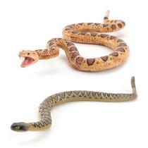 Conjunto de bonecos de brinquedo realista Snake Desert Viper and Forest Conjunto de bonecos de brinquedo realista Snake Desert Viper and Forest