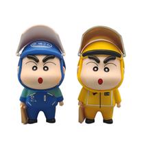 Conjunto de bonecos de cosplay Crayon Shin-chan Delivery PVC 11cm