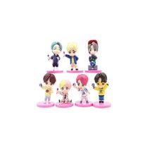 Conjunto de bonecos de PVC BTS Bangtan Boys de 7 peças Conjunto de bonecos de PVC BTS Bangtan Boys de 7 peças