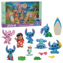 Conjunto de bonecos Disney Lilo & Stitch 13 peças para crianças de 3 anos ou mais