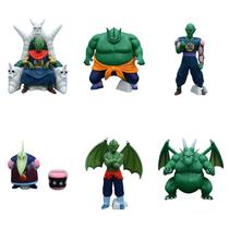 Conjunto de bonecos Dragon Ball Z, pacote com 6 peças, Piccolo Family, 5-10 cm, PVC