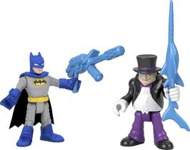 Conjunto de bonecos Fisher-Price Imaginext DC Super Friends Batman & The Penguin para crianças de 3 a 8 anos Conjunto de bonecos Fisher-Price Imaginext DC Super Friends Batman & The Penguin para crianças de 3 a 8 anos