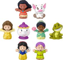 Conjunto de Bonecos Fisher-Price Little People Disney Princess - 18 Meses+