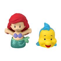 Conjunto de bonecos Fisher-Price Little People Princess Ariel com linguado Conjunto de bonecos Fisher-Price Little People Princess Ariel com linguado