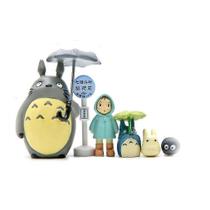 Conjunto de bonecos Hayao Miyazaki My Neighbor Totoro Winter 6 unidades