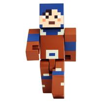 Conjunto de bonecos hexagonais Toy Mattel Minecraft Fusion para criar um boneco