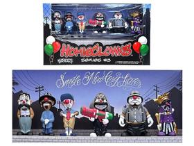 Conjunto de bonecos HomieClowns Series 3 de 2 polegadas e 6 peças Homies