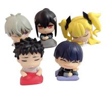 Conjunto de bonecos Kaiju No 8 Mini Sleeping Squad x5 em PVC Anime