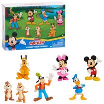 Conjunto de bonecos Mickey Mouse Clubhouse de 7 peças para crianças de 3 anos ou mais Conjunto de bonecos Mickey Mouse Clubhouse de 7 peças para crianças de 3 anos ou mais