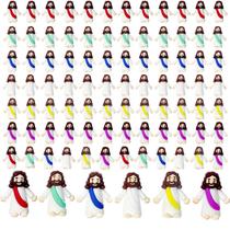 Conjunto de bonecos Mini Jesus AKFAHOIF Little Jesus 100 unidades de PVC