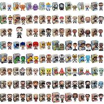 Conjunto de bonecos POP Funko Mystery, pacote com 6, 1 Chase aleatória de edição limitada Conjunto de bonecos POP Funko Mystery, pacote com 6, 1 Chase aleatória de edição limitada