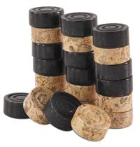 Conjunto de bonecos quadriculados Radicaln Marble Black and Coral de 3 cm