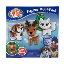 Conjunto de Bonecos The Elf on the Shelf Elf Pets - São Bernardo, Rena e Raposa Ártica
