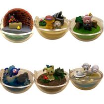 Conjunto de bonecos Transparent Poké Balls, pacote com 6 Pikachu Eevee Conjunto de bonecos Transparent Poké Balls, pacote com 6 Pikachu Eevee