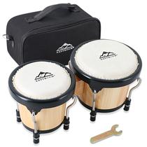 Conjunto de Bongo EastRock para Crianças e Adultos - com Chave de Afinação