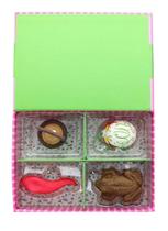 Conjunto de borracha Harry Potter Honeydukes, guloseimas inspiradas em 4 peças