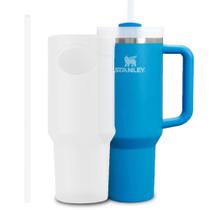 Conjunto de botas e canudos de silicone para copo Stanley de 1183 ml