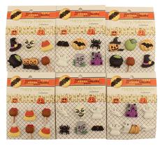 Conjunto de botões Buttons Galore Happy Halloween, 30 unidades Conjunto de botões Buttons Galore Happy Halloween, 30 unidades