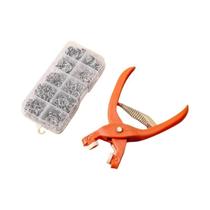 Conjunto De Botões De Pressão Metálicos Com Alicates Para Roupas, Costura De Vestuário, Bolsas E