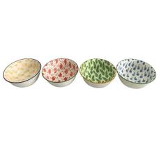 Conjunto De Bowls De Cerâmica - Coloridos - 4 Peças - Polar Equipamentos