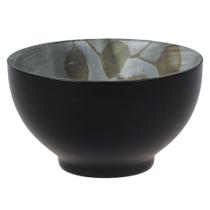 Conjunto de bowls de cerâmica preto - 4 peças LH0053