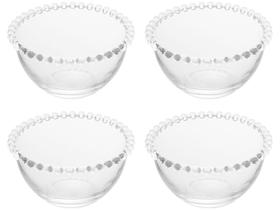 Conjunto de Bowls de Cristal Wolff Mesa Pearl - 450ml 4 Peças Conjunto de Bowls de Cristal Wolff Mesa Pearl - 450ml 4 Peças