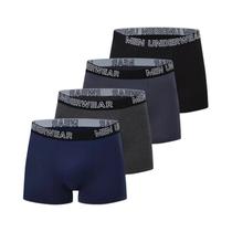 Conjunto De Boxers Respiráveis Para Homens Em Tamanhos Grandes, 4 a 5 Peças, Roupa Íntima
