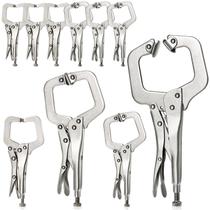 Conjunto de braçadeiras C Locking Minatee, 10 unidades com almofadas fixas e giratórias