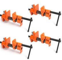 Conjunto de braçadeiras para tubos Y&Y Decor Heavy Duty PRO Woodworking, pacote com 4 Conjunto de braçadeiras para tubos Y&Y Decor Heavy Duty PRO Woodworking, pacote com 4