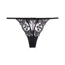 Conjunto De Bralette Ultrafino Sem Fio Com Recortes Em Renda MOYISU Parisian Sheer Sem Bojo