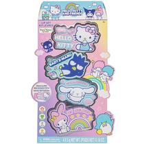 Conjunto de brilho labial Hello Kitty And Friends com 4 brilhos labiais