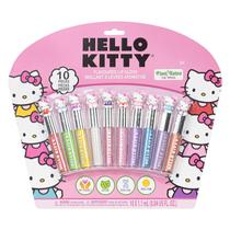 Conjunto de Brilho Labial Hello Kitty Townley Girl - 10 Peças (3+ Anos)