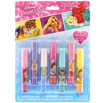 Conjunto de Brilho Labial Townley Girl Disney Princess - Super Brilhante (1,5ml)